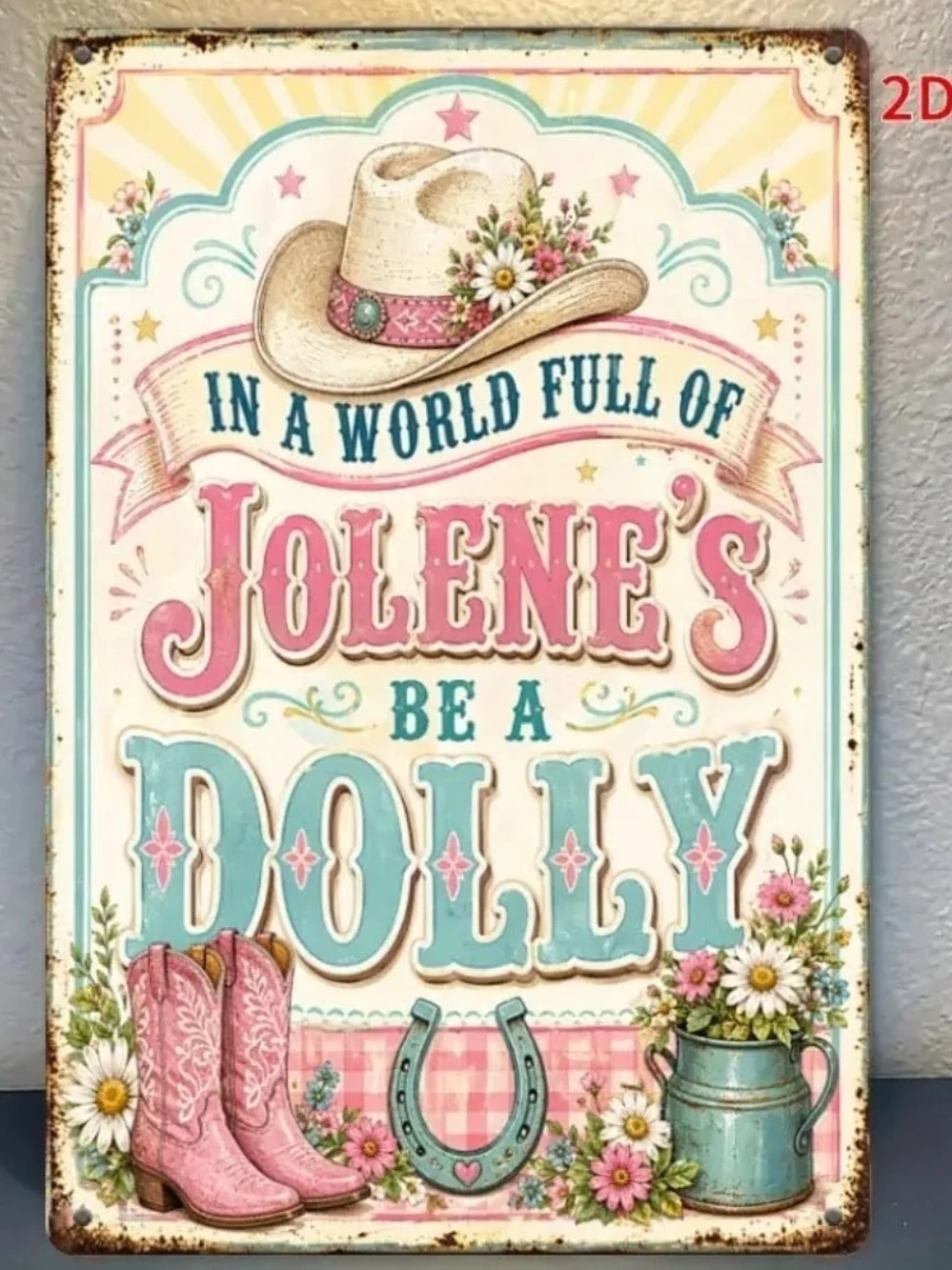 Be a Dolly Wall Sign